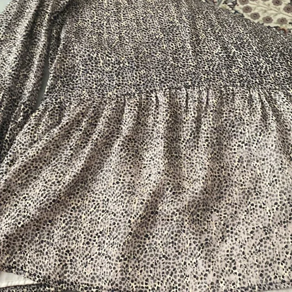 For Love & Lemons Leopard Print Sheer Silk Dress💜🖤💜 - Picture 6 of 9